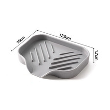 Fregadero de cocina soporte de esponja autoadhesivo carrito de esponja estante de almacenamiento de platos