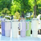 StanIey 40oz Tumbler Cup with Handle &Straw-Stainless Steel Vacuum Insulated Mug