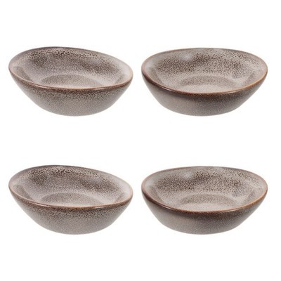 4 Pcs Soy Sauce Seasoning Dish Serving Ceramics Dishes Side Bowl