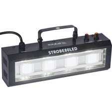 IBIZA STROBE80LED LED STROBOSKOP 4x20 Watt LICHT EVENT EFFEKT BÜHNE DJ SHOW