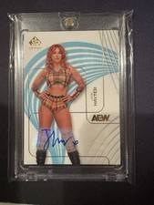 2025 JAMIE HAYTER UPPER DECK AEW SP SIGNATURE EDITION INSERT AUTO PARALLEL RARE