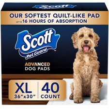 Pet Guard Advanced Dog Pads Dog Training Pee Pads Puppies Medium  Large Dogs Up