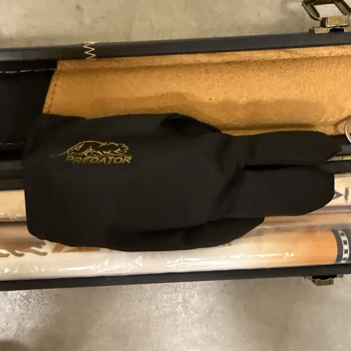 PREOAIDR 58" Cosmic Black Technological Billiard Pool Cue Stick 10.8/11.8/13mm E