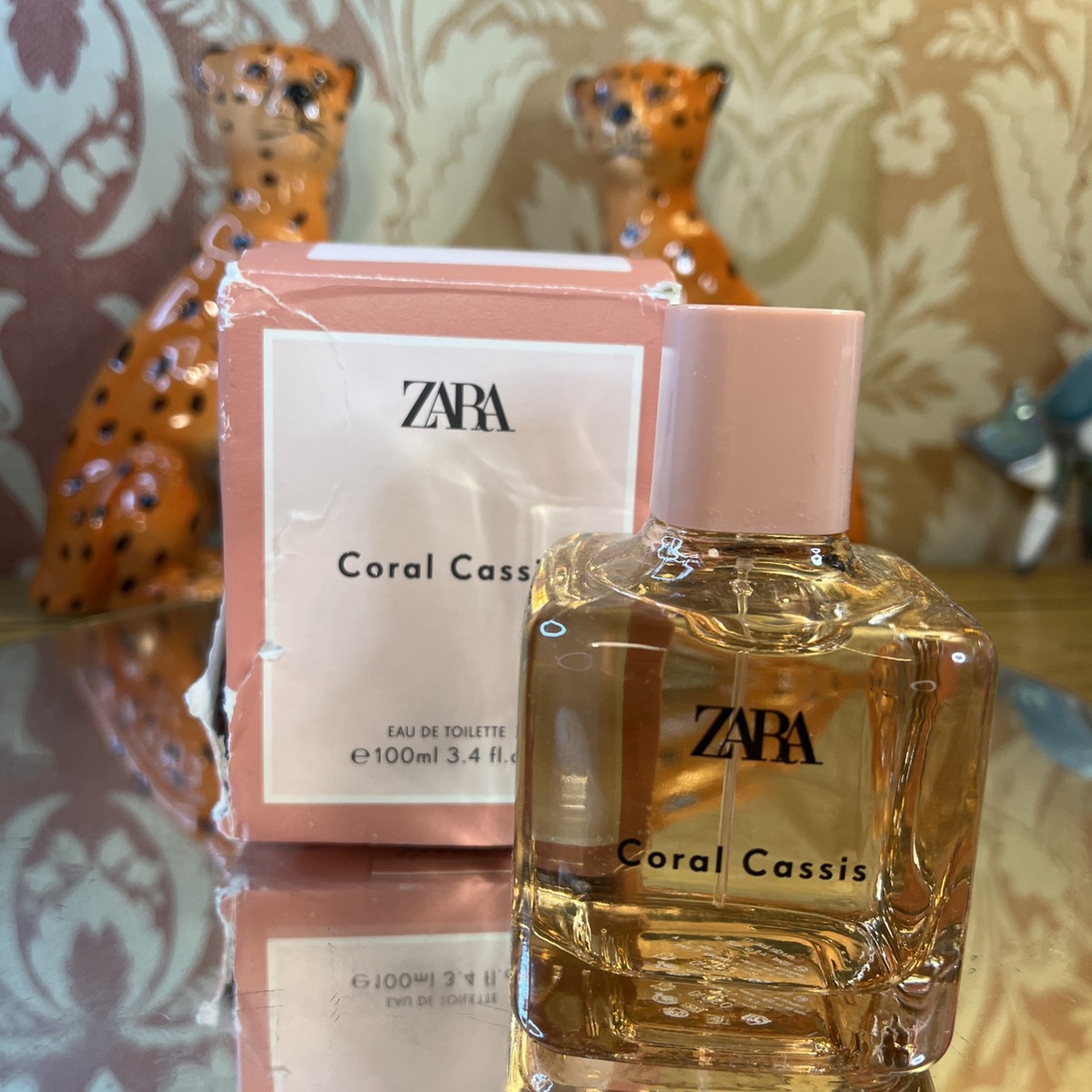ZARA Coral cassis Edt Perfume Size 100ml Discontinued Super Rare