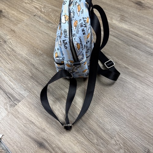 Sanrio Gudetama x Loungefly Edition All Over Print Mini Backpack - Light Blue - Picture 7 of 8