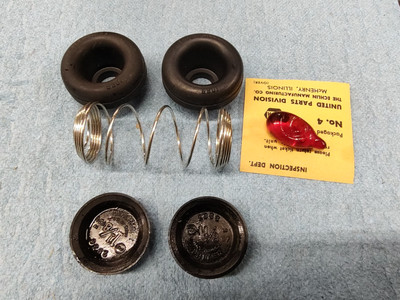 NOS Napa 1-1/8'' wheel cylinder repair rebuild kit #164 Maverick Comet 71-72 AMC