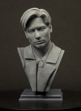 Mulder. Büste aus Harz. MASSSTAB 1/6. Akte X. 3D. Lackierfertig.