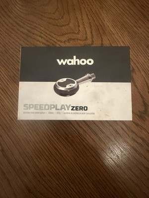 Wahoo Fitness WFPRZ1S53 Speedplay Zero Pedals