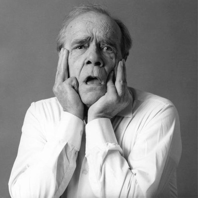 English actor comedian Max Wall posed in England circa 1975 - Old Photo 2
