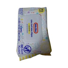 Little Tikes Ultra Soft Baby Wipes Shea Butter 72 Wipes Pack Gentle Cleansing
