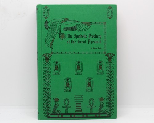 Cover of Symbolic Prophecy of the Great Pyramid H Spencer Lewis 1964 Rosicrucian Occult