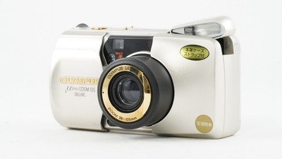 OLYMPUS μ stylus mju ZOOM 105 DLX analoge Kompaktkamera aus JAPAN #674
