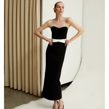 The New Arrivals Ilkyaz Ozel Dress Size 4 Black NWT