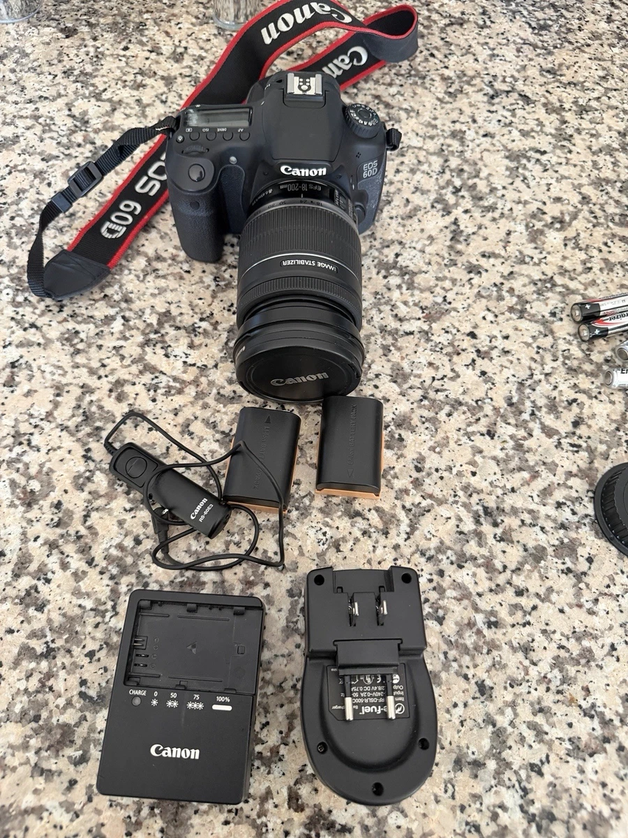 Canon EOS 60D 18-200 F3.5 デジタルカメラ セット Canon デジタル一眼レフカメラ EOS 60D