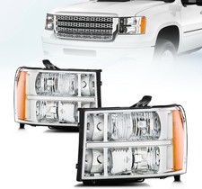Headlight Assembly For 2007-2013 Gmc Sierra 1500/20007-2014 Gmc Sierra 2500, 350