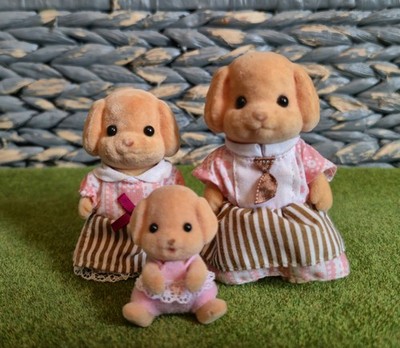 Sylvanian Families Cakebread Pudel Hund fr Village Cake Shop inkl. Baby Figur