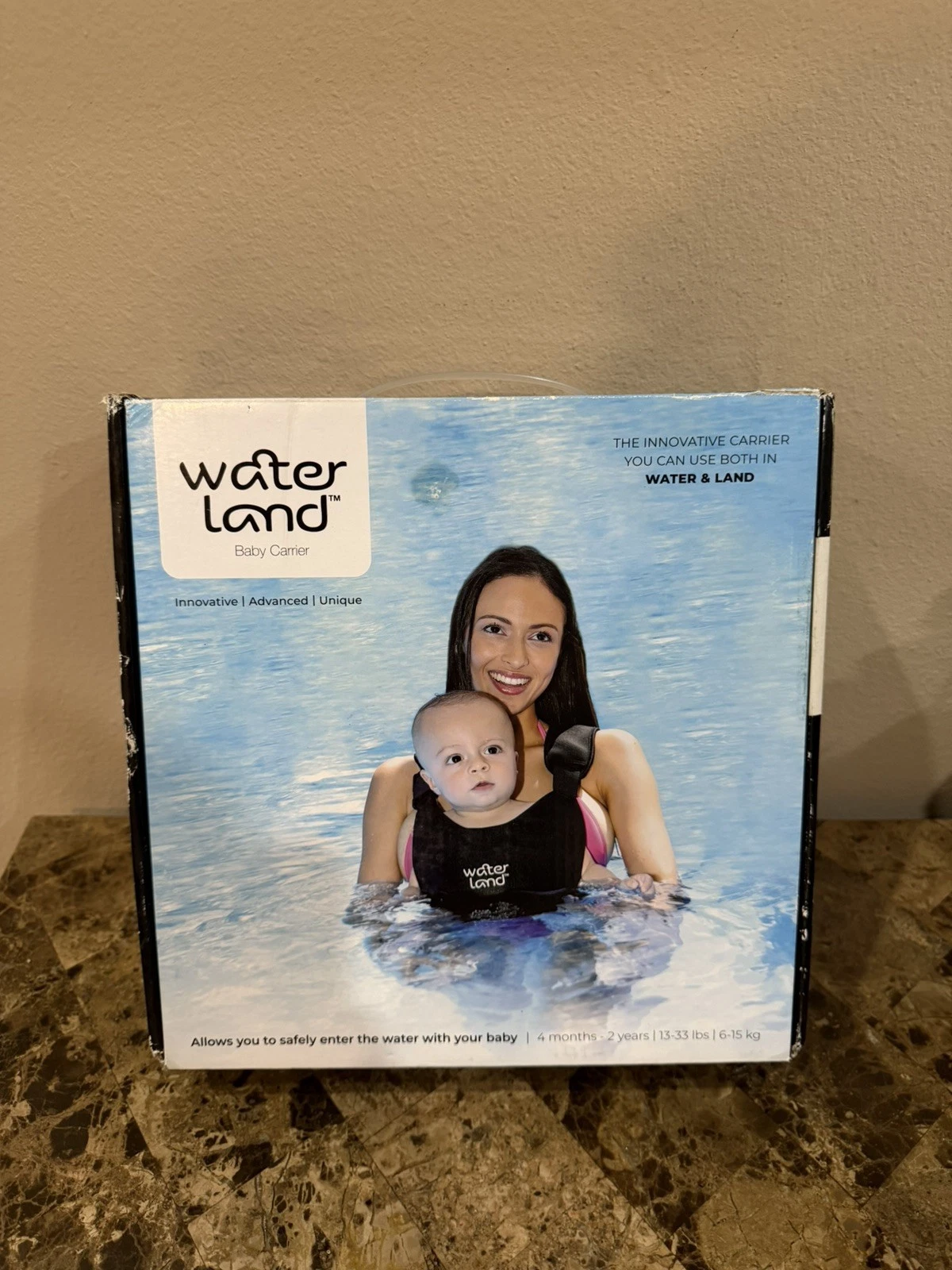 New Water Land Baby Carrier, Innovative, 4 Months - 2 Years, Light Blue Sky