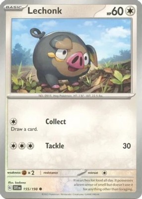 Lechonk - 155/198 - Common - Near Mint