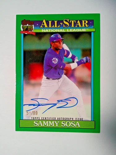 2026 Topps Series 1 Sammy Sosa Red Foil (RAW)