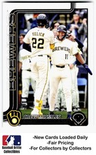 2025 Topps Crew Missiles Christian Yelich Jackson Chourio Milwaukee Brewers