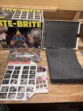 LITE-BRITE Vintage 1986 Milton Bradley In Org. Box Pegs 40 UNUSED Sheets