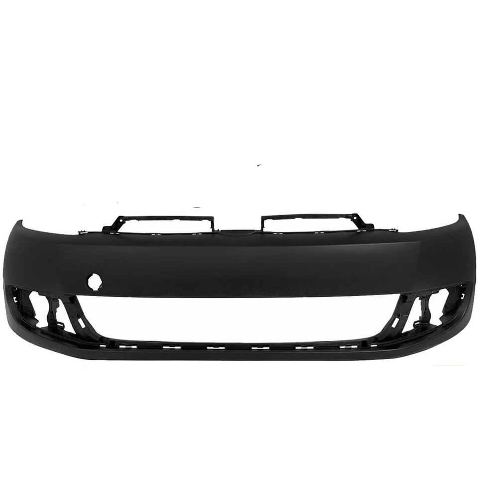 Front Bumper Cover Fascia & Grille Assembly Kit For 2010-2014 Volkswagen Golf - Изображение 2 из 4