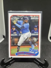 2024 Topps Series 1 Junior Caminero #89B-50 1989 Design Rookie RC /89 SSP ROTY