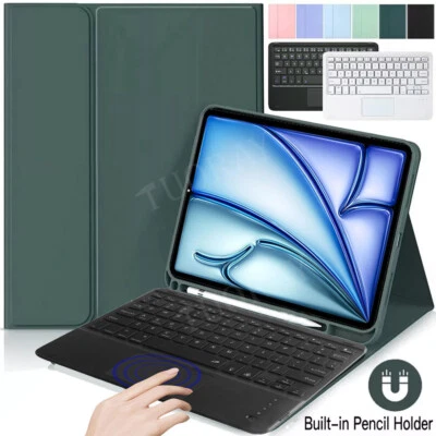 OMATOP Keyboard With Touchpad Case Cover For iPad 6/7/8/9/10/11th Gen Air 4 5 6 Pro 11