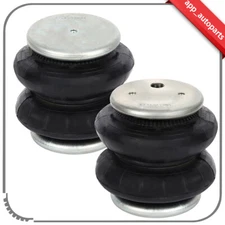 Pair For 3/8" 1/2" NPT Port Heavy Duty 2600 LBS Air Bags Suspension Spring Set