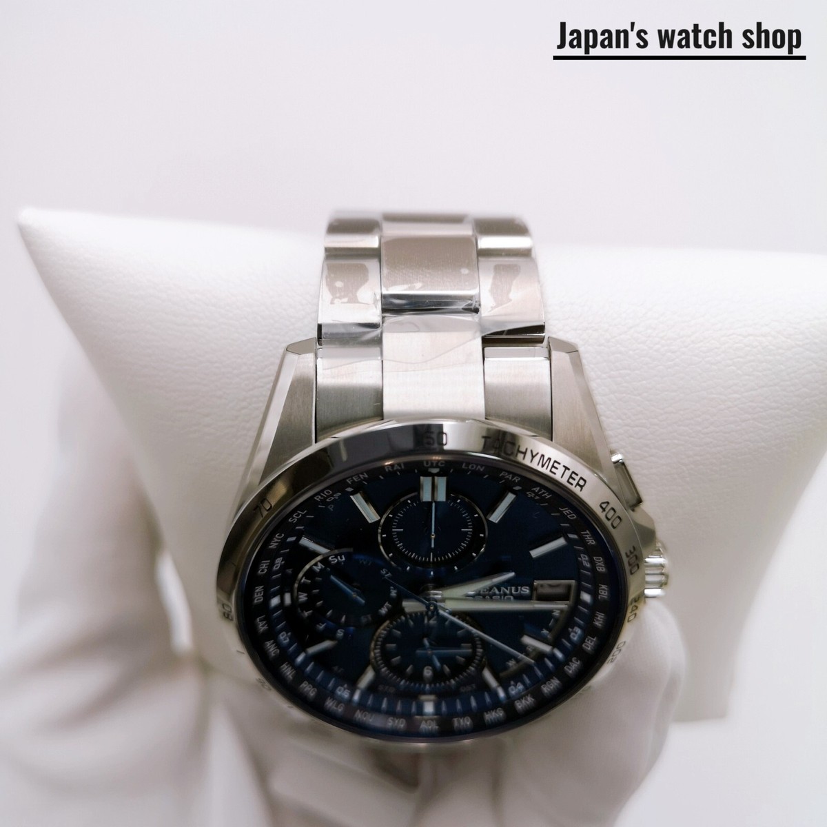 CASIO OCEANUS Classic Line OCW-T2600-2A3JF Blue Men's Watch CASIO OCEANUS Classic Line OCW-T2600-2A3JF Blue Men's Watch