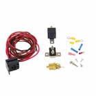 Auto Wiring Harness Kit Temp Switch Sensor 12V 60Amp Relay Fuse For Thermo Fan