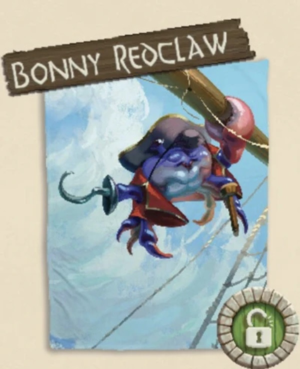 Одеяло Everdell Cozy Critters Everdell Bonnie Pirate (английская версия)