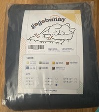 GoGoBunny Dog Blanket, Blue Light Blue , 82  x 82", New and sealed