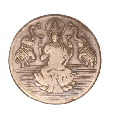 UKL Half Anna 1806 East India Company LAXMI MATA Antique Vintage