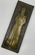 Vintage Anne Of Wode d. 1512 Blickling Norfolk Monumental Brass Rubbing Template