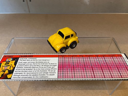 Transformers G1 1983-85 BUMBLEBEE vintage hasbro takara minibot japan  - Picture 1 of 7