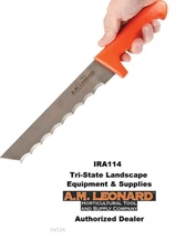 AM Leonard Stainless Steel Cut-All-Knife 8" Heavy Duty-Multi-Use cutting tool 