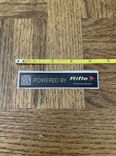 Laptop/Phone Sticker Powered By Rifle Ammunition
