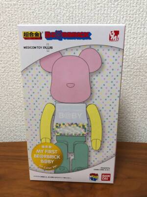 Medicom Toy Plus 200 % Bearbrick ~ My First Baby Pink Be@rbrick Bandai Chogokin
