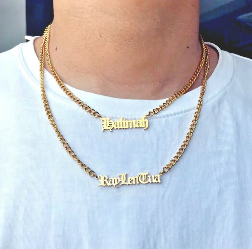 Personalized Custom Name Real Stainless 