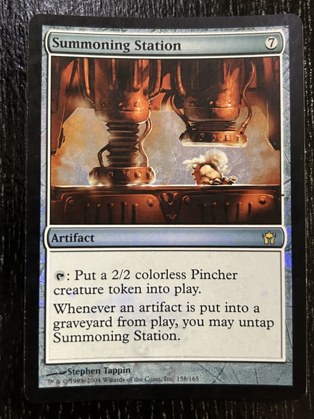 FOIL Summoning Station | MtG Magic Fifth Dawn | English | Lightly Played (LP)