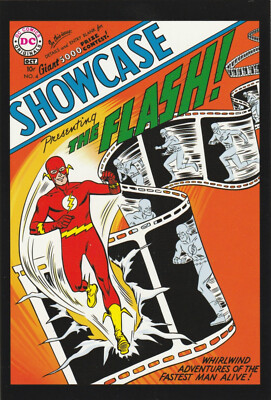   SHOWCASE #4, DC Comics COMIC-POSTKARTE NEU *Superhelden *The Flash