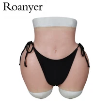Roanyer Silicone Buttock Lifter Hip Enhancment Pants Shapewear for Crossdresser