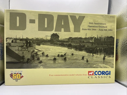 Corgi 50th D-Day Anniversary Set Operation Overlord D-DAY Classics Vintage 97714