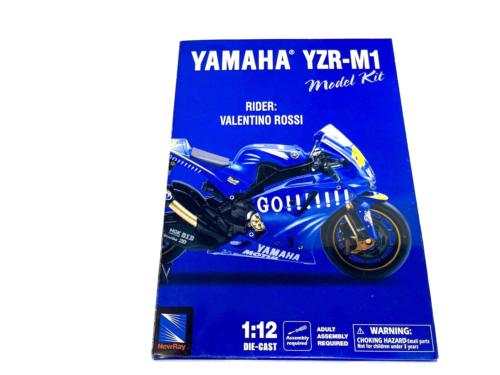 NewRay 1:12 Yamaha YZR-M1 #46 Valentino Rossi MotoGP Gauloises Go Model Kit LAST