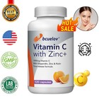 Vitamin C und Zink stärken Immunsystem, Antioxidans - 120 Kapseln