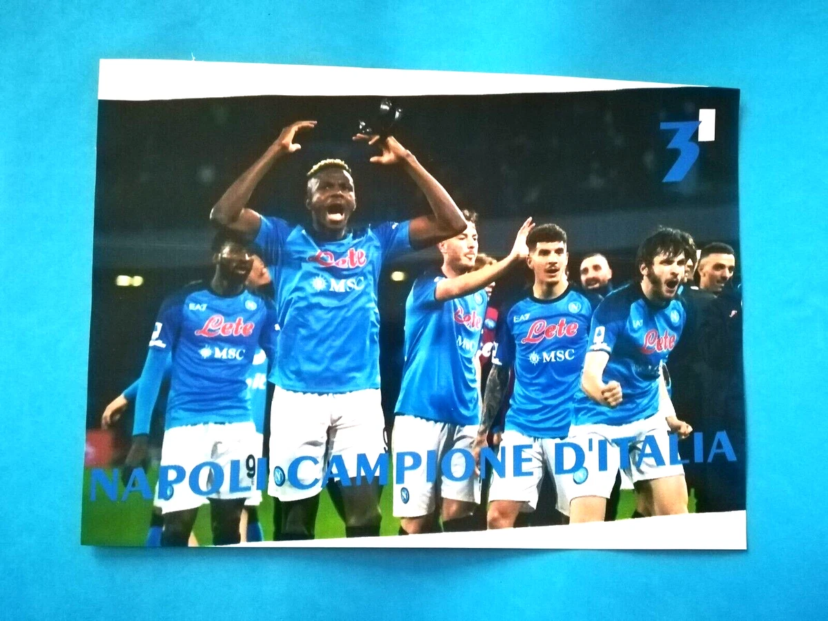 Magazine Napoli – Grazie Campioni D’Italia 2024/2025 – Avec Maxi Poster 100x68 Cm