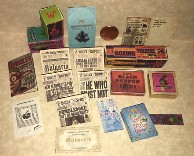 harry potter dollhouse miniatures