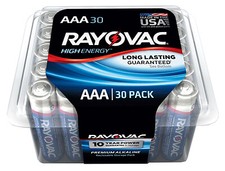 30-Pack "AAA" Maximum Alkaline Pro Pack Batteries