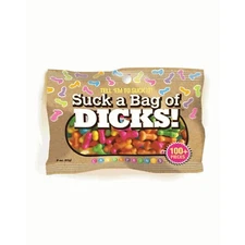 Little Genie Tell 'Em To Suck It! Suck A Bag Of Dicks Candy 3oz